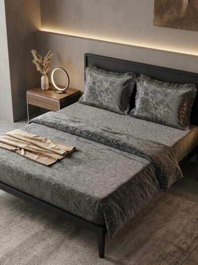 Velvet Bedsheet Set